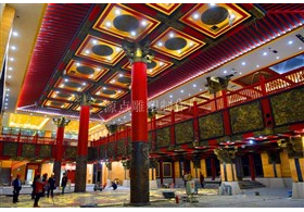 贵州-习水县旅游集散中心-紫铜雕塑